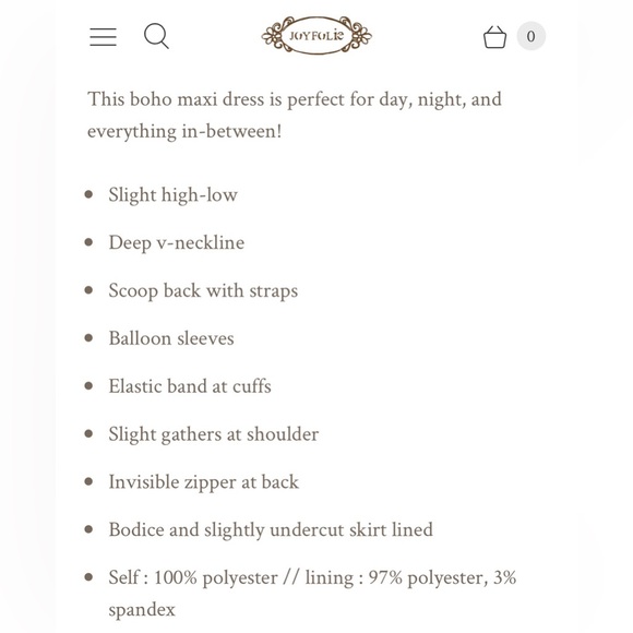 Boho Maxi Dress - Picture 4 of 4